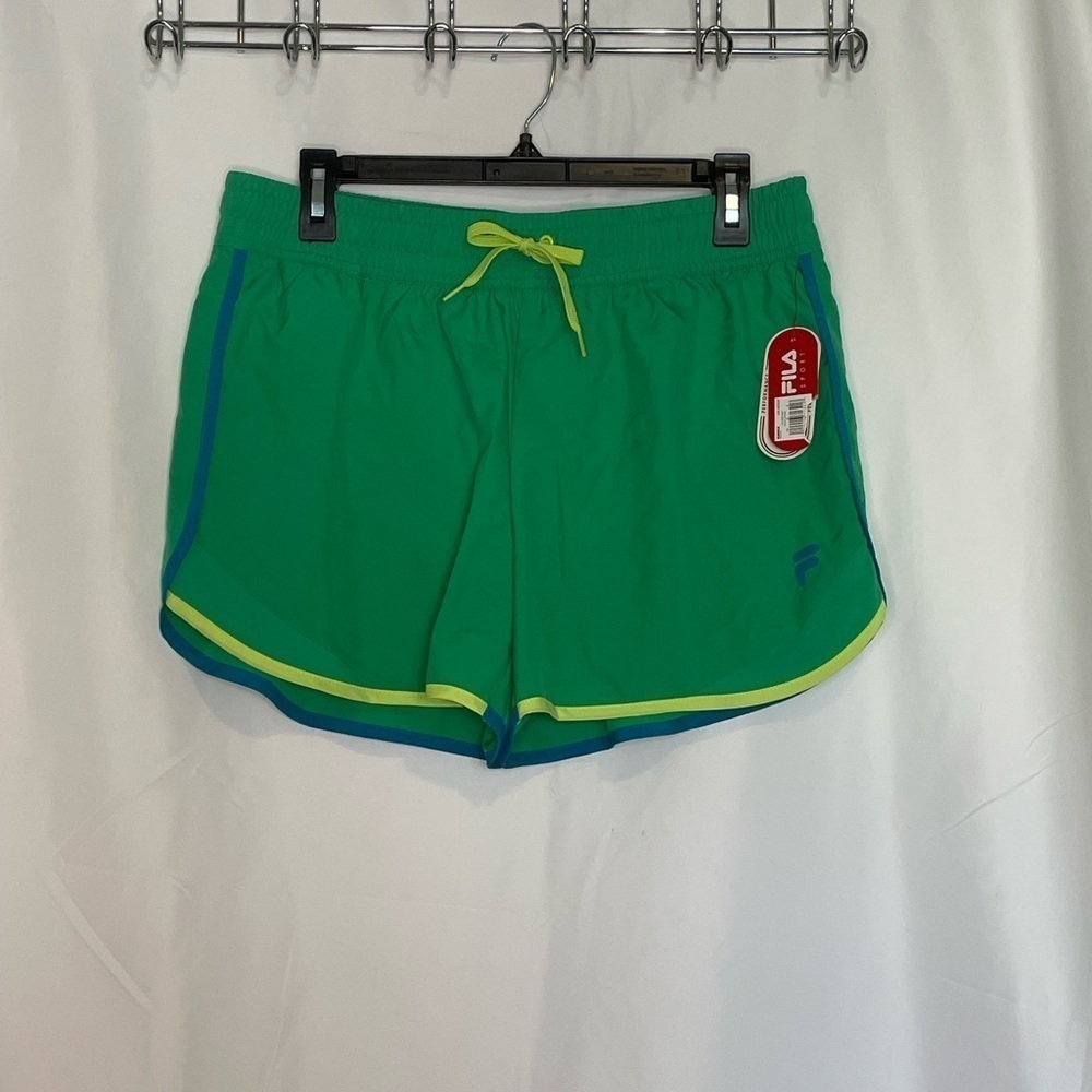 FILA/workout shorts with wicking technology drawstring shorts - Picture 1 of 7